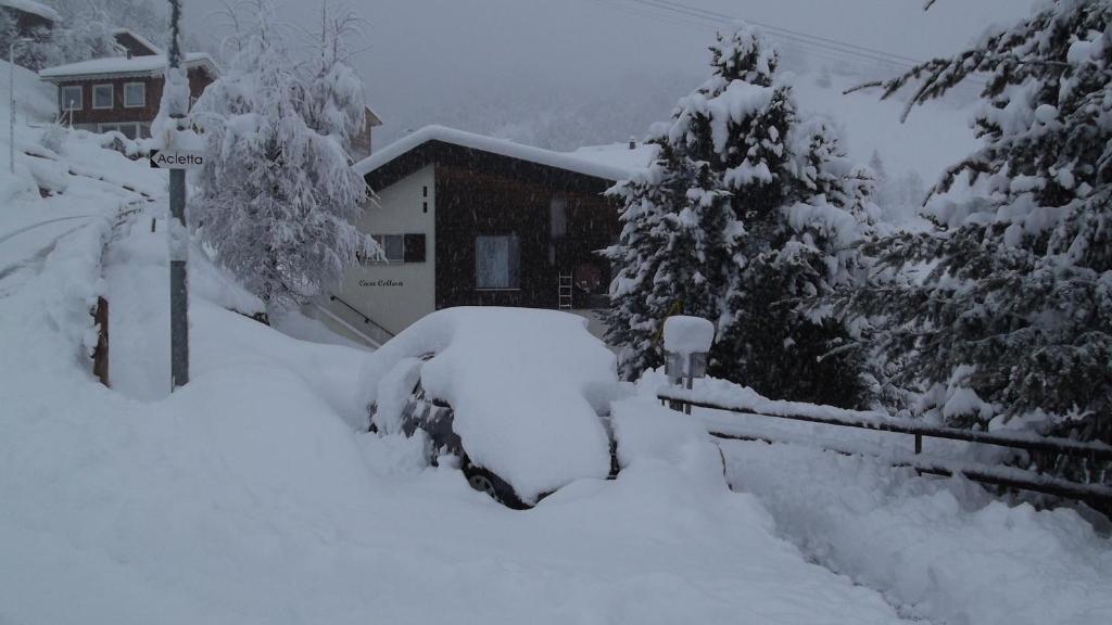 Casa Collina Leilighet Disentis Eksteriør bilde